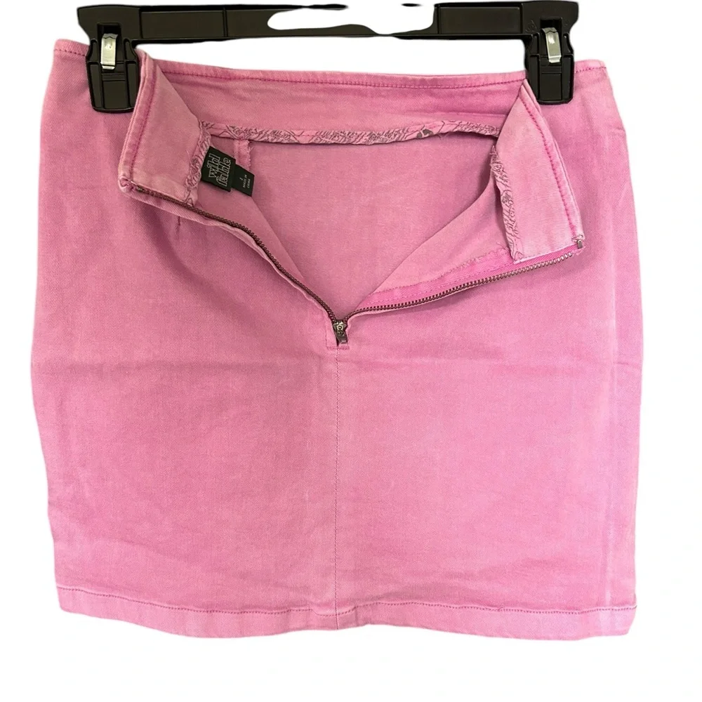 🩷Wild Fable Pink Mini Skirt Size 2 - Picture 6 of 11